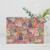 レトロハロウィーン 招待状 (スタンド正面)