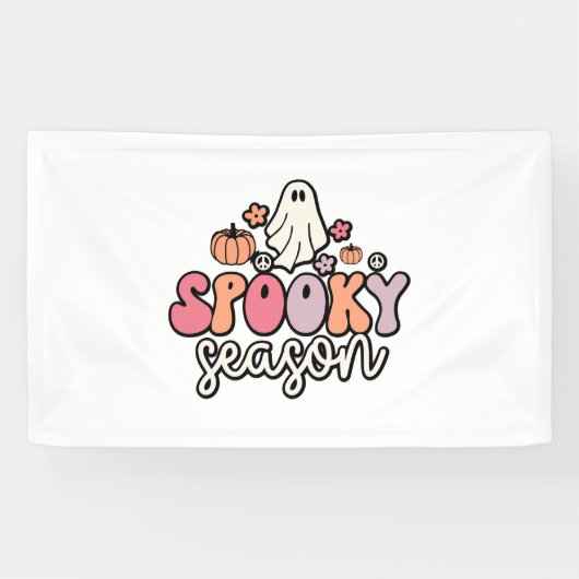 レトロハロウィーン 横断幕 (横)