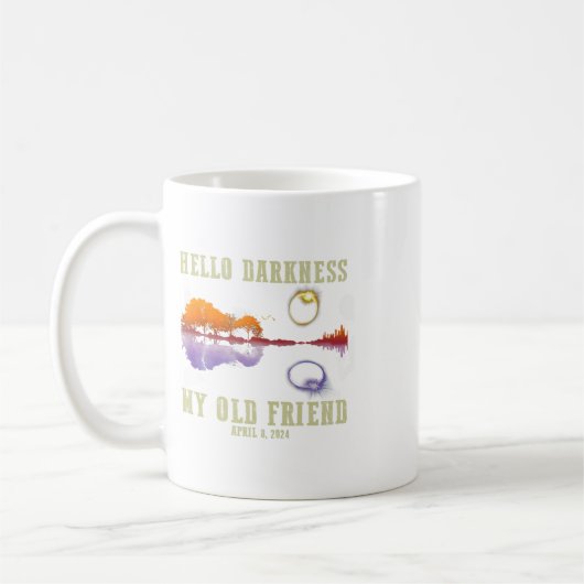 レトロハローダークネス旧友トータルおもしろいソル コーヒーマグカップ (左)