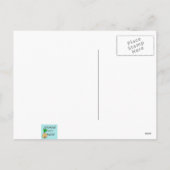 レトロハワイアンクリスマスポストカード シーズンポストカード (裏面)