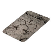 レトロハワイアンペトログリフ – ヴィンテージペトログリフ マグネット (左側)