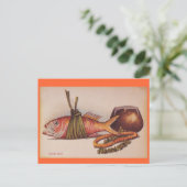 レトロハワイアンルアウ（ハワイ式宴会） ポストカード (スタンド正面)