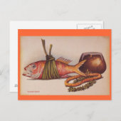 レトロハワイアンルアウ（ハワイ式宴会） ポストカード (正面/裏面)