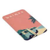 レトロハワイアン波 マグネット (右側)