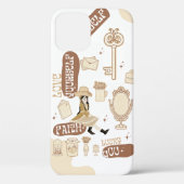 レトロハンドドロッドコテージコアコラージフォンケース Case-Mate iPhoneケース (裏面)