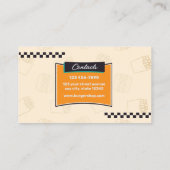 レトロハンバーグスタンド 名刺 (裏面)