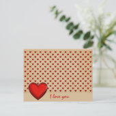 レトロハーツ - 愛してる ポストカード (スタンド正面)