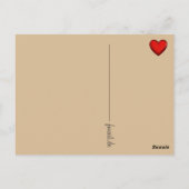 レトロハーツ - 愛してる ポストカード (裏面)