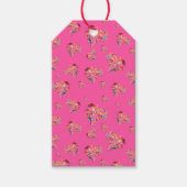 レトロハートのバレンタイン ギフトタグ (正面)