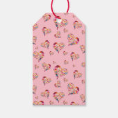 レトロハートバレンタイン ギフトタグ (正面)