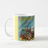 レトロハートフォードコネチカットMag コーヒーマグカップ (左)