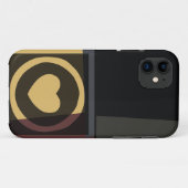 レトロハート図 Case-Mate iPhoneケース (裏面(横))