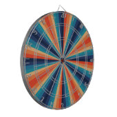 レトロハーフトーンデザイン ダーツボード (正面左)