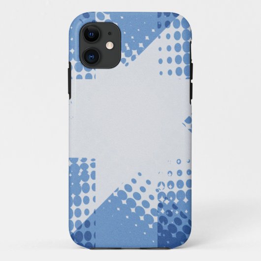 レトロハーフトーン星 Case-Mate iPhoneケース (裏面)