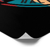 レトロハーフムーンベイバイクトレイル ポスター (角)