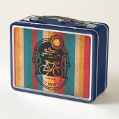 レトロハーフムーンベイバイクトレイル メタルランチボックス (裏面)