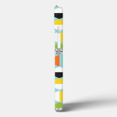 レトロハーレクインパターンiPadエアケース Case-Mate iPhoneケース (裏面 / 左)