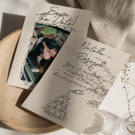 レトロハ書ンドサ描ンパ結婚ン写真 セーブザデート