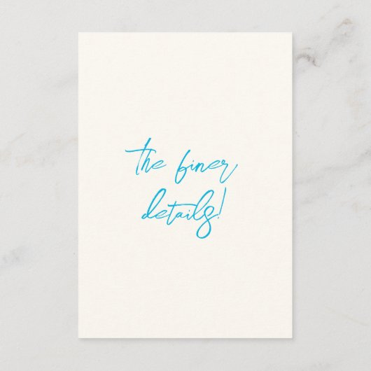 レトロハ書ンドシお洒落ック結婚ズ詳細 エンクロージャーカード (裏面)