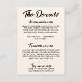 レトロハ書ンドモダンの詳細 エンクロージャーカード (正面)