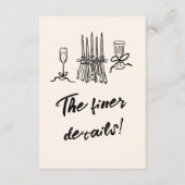 レトロハ書ンドモダンの詳細 エンクロージャーカード (裏面)