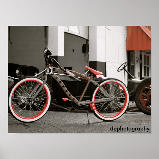 レトロバイクのポスター ポスター (正面)