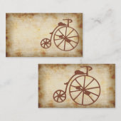 レトロバイクビジネスカード 名刺 (正面/裏面)
