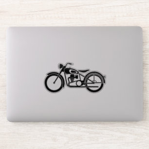 レトロバイク恋人ギフトアイディアシール シール