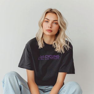 レトロバイク 女子 アイロニー 黒 黄 トライブレンドＴシャツ