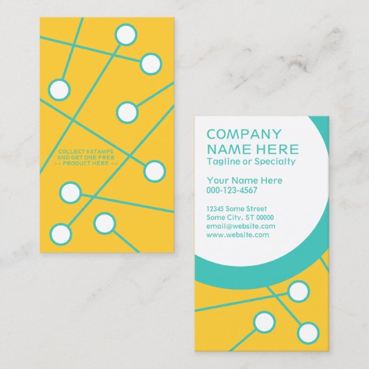 レトロバイヤーカード ロイヤリティカード (正面/裏面)