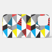 レトロバウハウススタイル:シームレス抽象芸術 Case-Mate iPhoneケース (裏面 (横))
