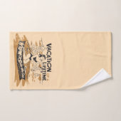 レトロバケーションオブアライフワイルドウッドNJゲスト ハンドタオル (ハンドタオル)