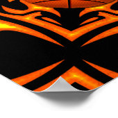 レトロバスケットボールポスター ポスター (角)