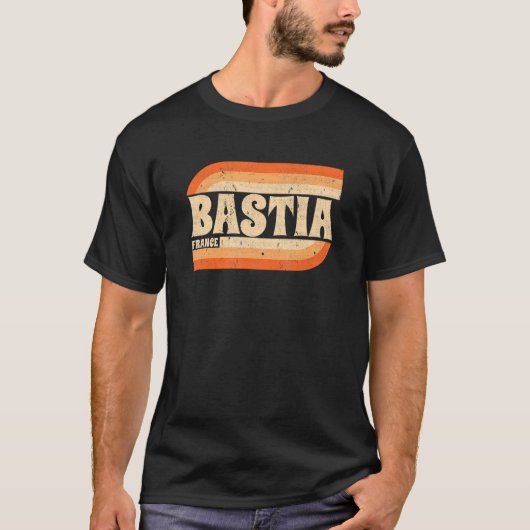 レトロバスティアフランス Tシャツ (正面)