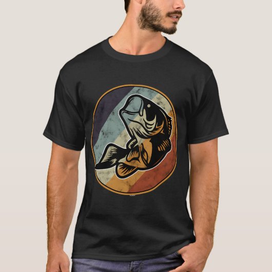 レトロバスフィッシュ Tシャツ (正面)