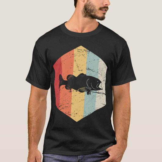レトロバスフィッシング Tシャツ (正面)