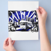 レトロバス チラシ (手)