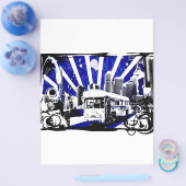 レトロバス チラシ (シングル)