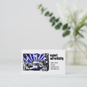 レトロバス 名刺 (スタンド正面)