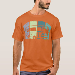 レトロバス Tシャツ