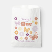 レトロバタフライファースト誕生日のバッグ フェイバーバッグ (正面)