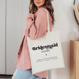 レトロバチェロレッテトートバッグブリデスメイド トートバッグ