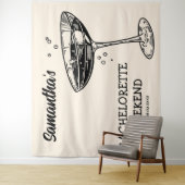 レトロバチェロレッテバックルモダンドカクテル タペストリー (インサイチュ)