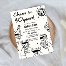 レトロバック白手描ファンキーき30歳の誕生日