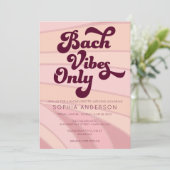 レトロバッハバイブズオンリーバチェロレッテ週末 招待状 (スタンド正面)