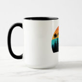 レトロバッファローバイソンナショナルパーククリスマス マグカップ (左)