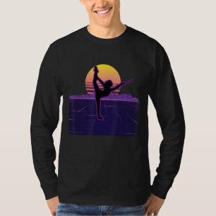 レトロバトントワイリングマジョレットバトントワイラー1 Tシャツ