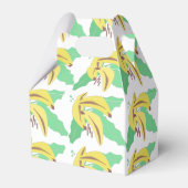 レトロバナナイエローターニングスリー誕生日 フェイバーボックス (裏面サイド)