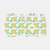 レトロバナナイエローターニングスリー誕生日 フェイバーボックス (折り畳みなし)