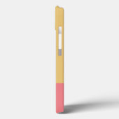 レトロバナナカラフル形状 Case-Mate iPhoneケース (裏面 / 左)